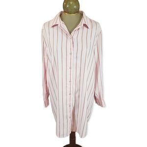 Victoria Secret Pajama Shirt Dress